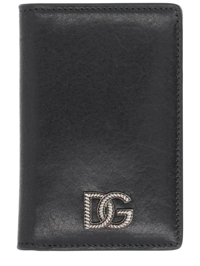Dolce & Gabbana Black Leather Wallet