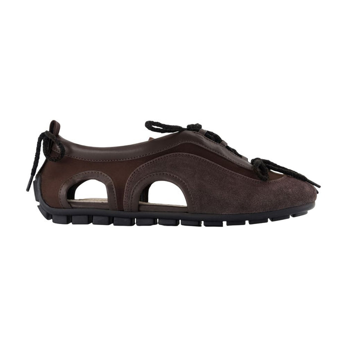 Simone Rocha Cutout Grip Trainers -  - Synthetic - Brown