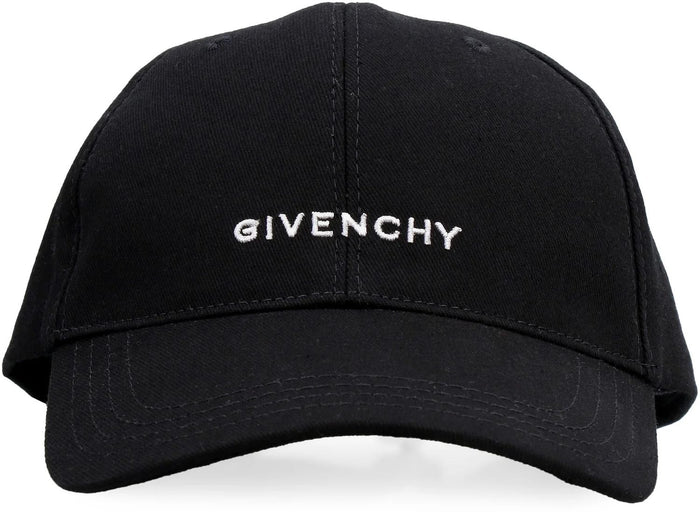 Givenchy Black Cotton Baseball Cap