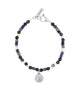 Isabel Marant Faded Blue Silver Stone Bracelet