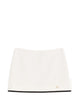 Valentino Tweed Cotton Skirt Pants