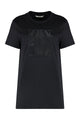 Max Mara Cotton T-Shirt With Embroidery