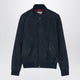 Baracuta G9 Suede Jacket Navy Blue