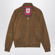 Baracuta G9 Suede Jacket Dark Olive