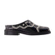 Simone Rocha Floral Lace Mules -  - Leather - Black