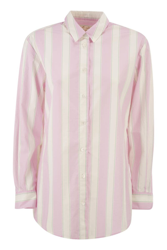 Mc2 Saint Barth Brigitte - Striped Patterned Shirt