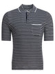 Rakki Blue Cotton Polo Shirt