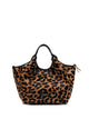 Gianni Chiarini Dua Double-Handle Bag In Ponyskin-Effect Leather