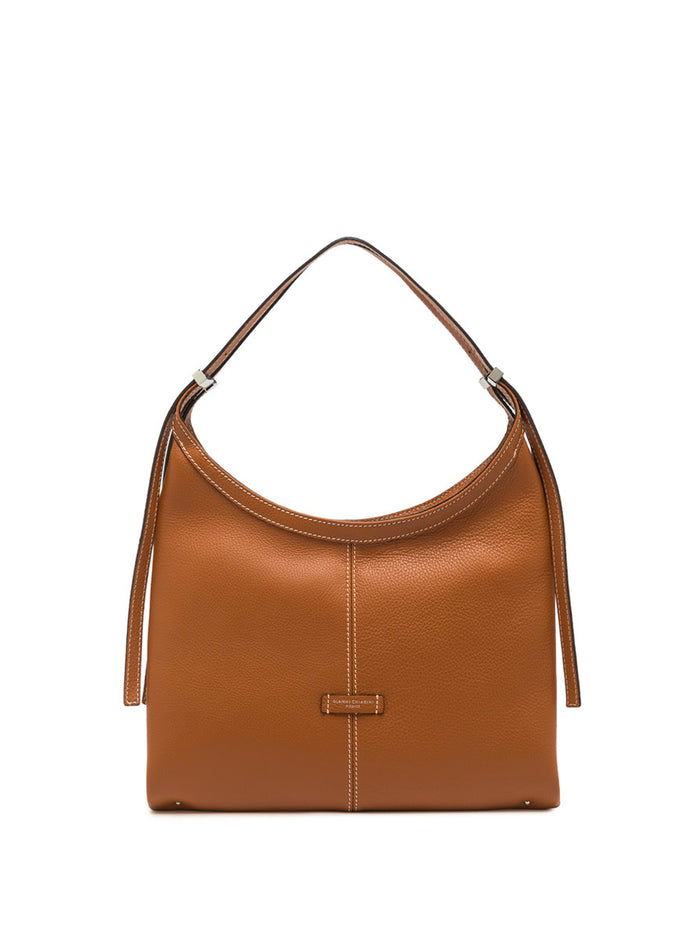Gianni Chiarini Norma Hammered Leather Shoulder Bag