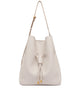 Gianni Chiarini White Leather Shoulder Bags Sienna