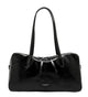 Gianni Chiarini Black Cow Leather Polished Bag