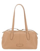 Gianni Chiarini Clay Beige Pebbled Leather Bag