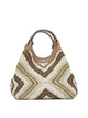 Gianni Chiarini Beige Paper Cow Leather Handbags