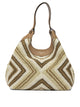Gianni Chiarini Beige Paper Cow Leather Shoulder Bags