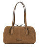 Gianni Chiarini Brown Cow Leather Shoulder Bags