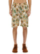 Drôle De Monsieur Bermuda Shorts With Print