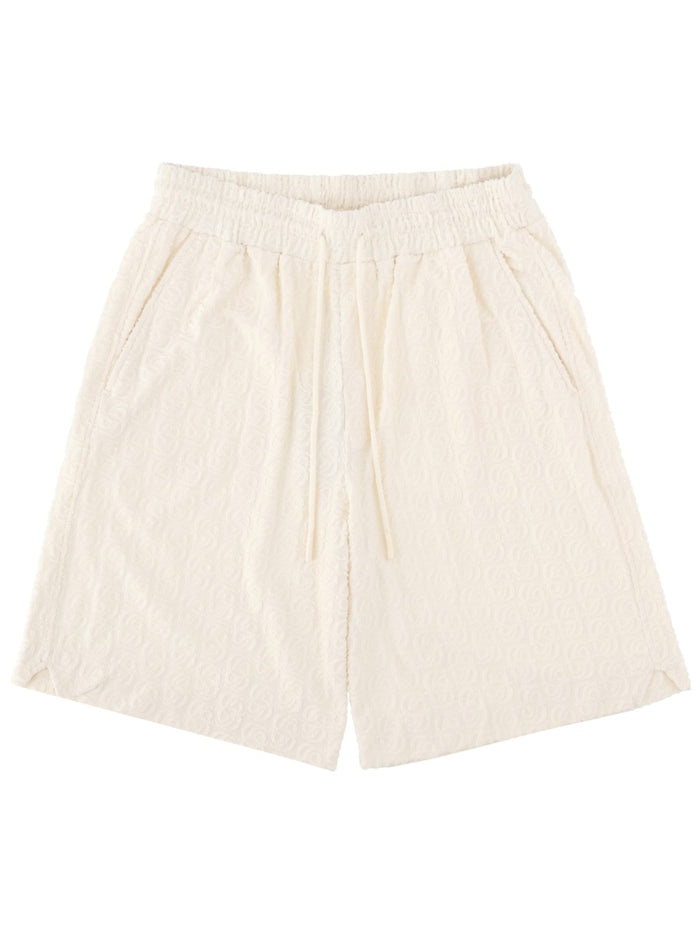 Drôle De Monsieur White Cotton Shorts