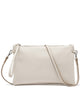 Gianni Chiarini White Leather Satchel Hermy