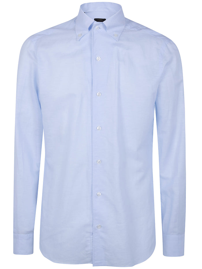Barba Napoli Classic Cotton & Linen Shirt