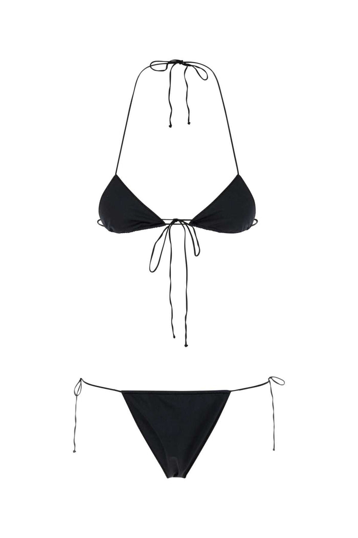 Oséree Black Stretch Nylon Bikini