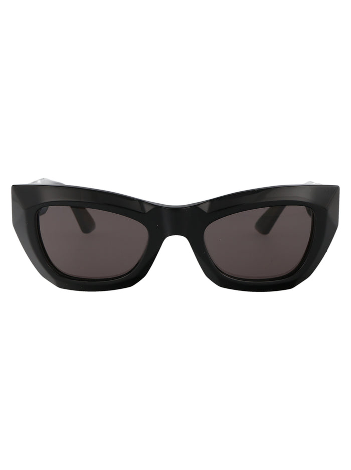 Bottega Veneta Black Acetate Sunglasses