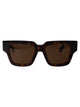 Bottega Veneta Havana Acetate Sunglasses