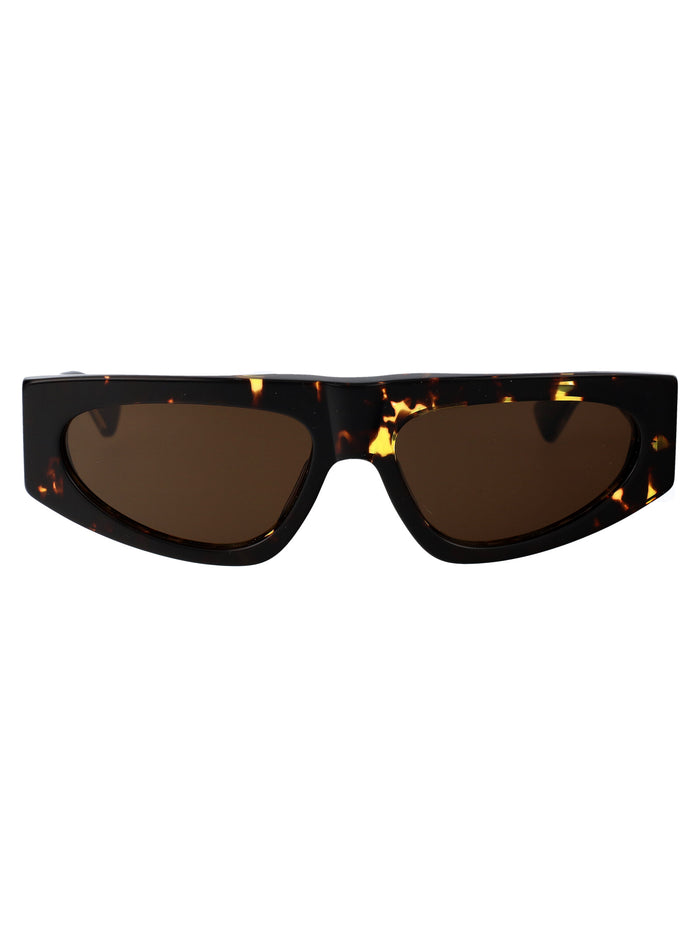 Bottega Veneta Acetate Havana Sunglasses