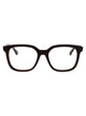 Bottega Veneta Brown-Brown-Transparent Acetate Glasses