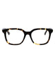 Bottega Veneta Havana Acetate Optical Glasses