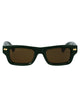 Bottega Veneta Acetate Green Sunglasses
