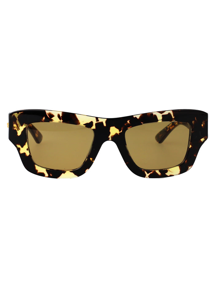 Bottega Veneta Acetate Havana Sunglasses