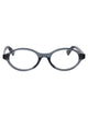 Bottega Veneta Grey-Grey-Transparent Acetate Glasses