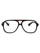 Bottega Veneta Havana-Havana-Transparent Recycled Acetate Glasses