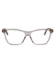 Bottega Veneta Grey-Grey-Transparent Recycled Acetate Glasses