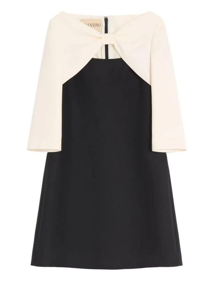 Valentino Wool And Silk Mini Dress