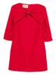 Valentino Wool And Silk Mini Dress