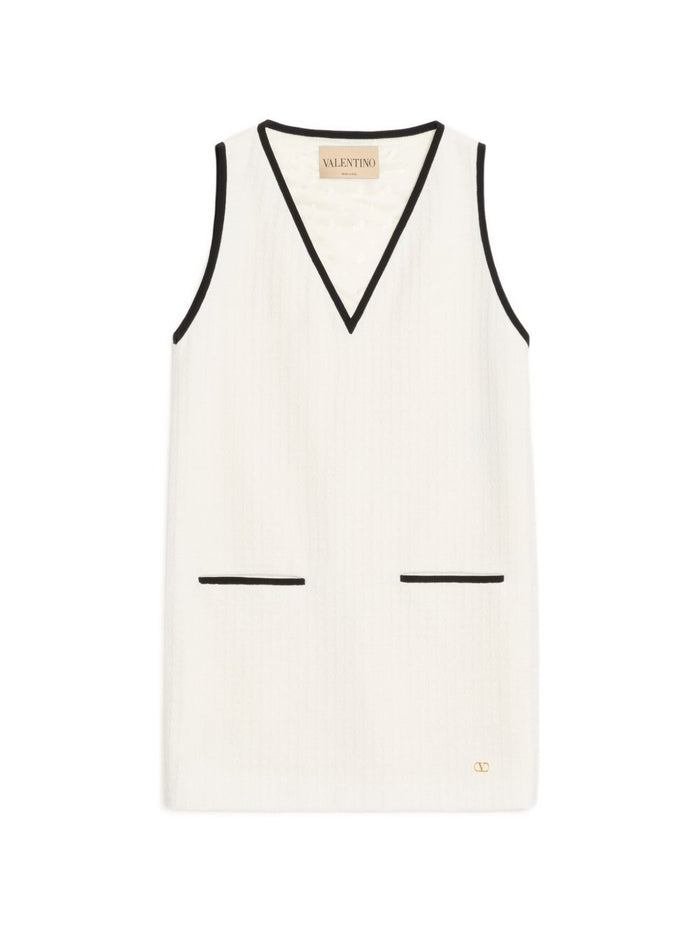 Valentino Tweed Cotton Dress