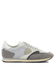 Philippe Model Paris Grey Leather Rubber Sneakers
