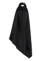 Givenchy Asymmetrical Draped Dress In Wool
