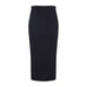 Givenchy Dark Navy Midi Skirt
