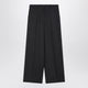 Givenchy Dark Grey Wool Wide Trousers