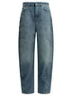 Givenchy "Cocoon" Wide-Leg Jeans