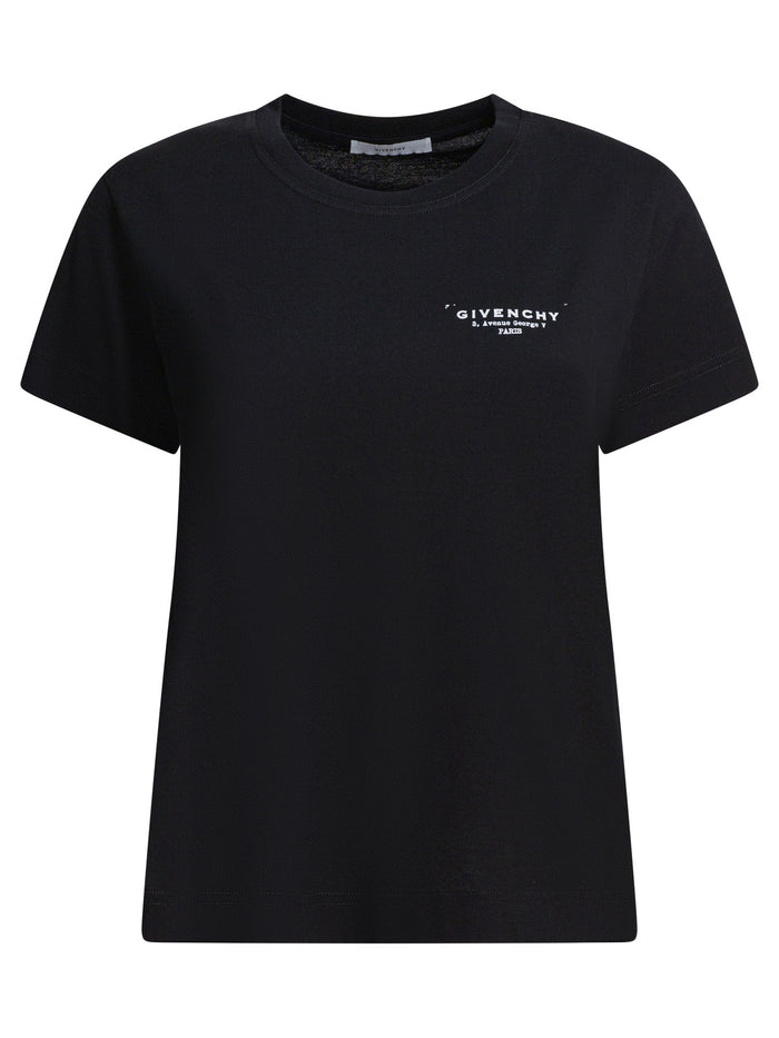 Givenchy Black Cotton T-Shirt