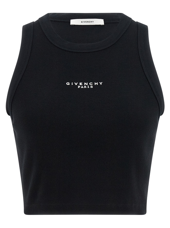 Givenchy 'Givenchy Paris' Print Top