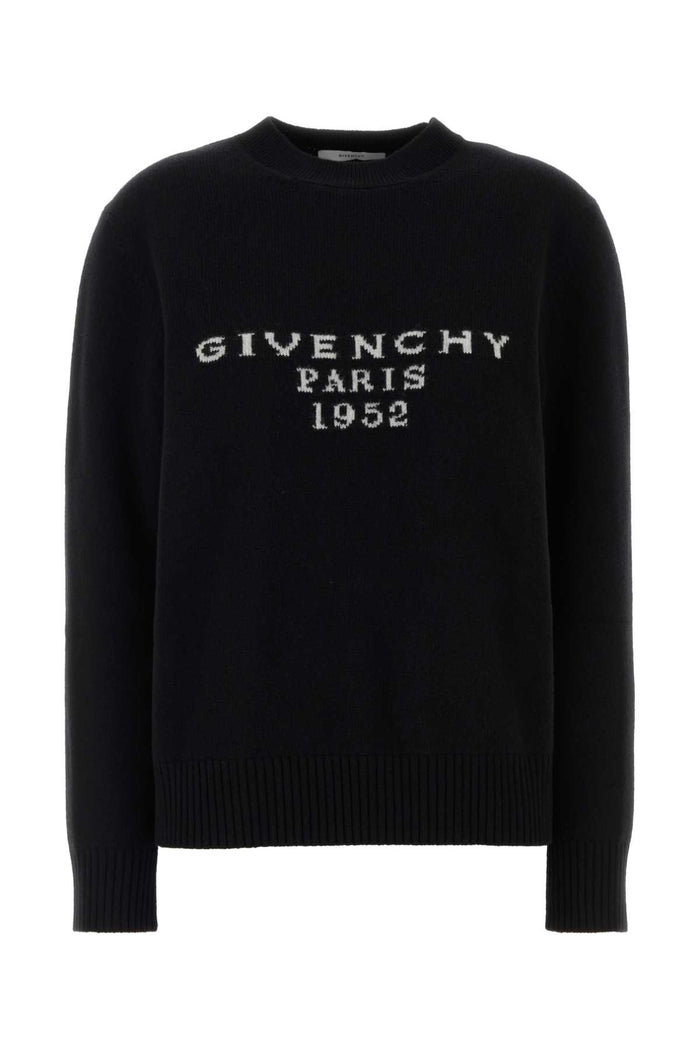 Givenchy  Black Wool And Cashmere Sweater
