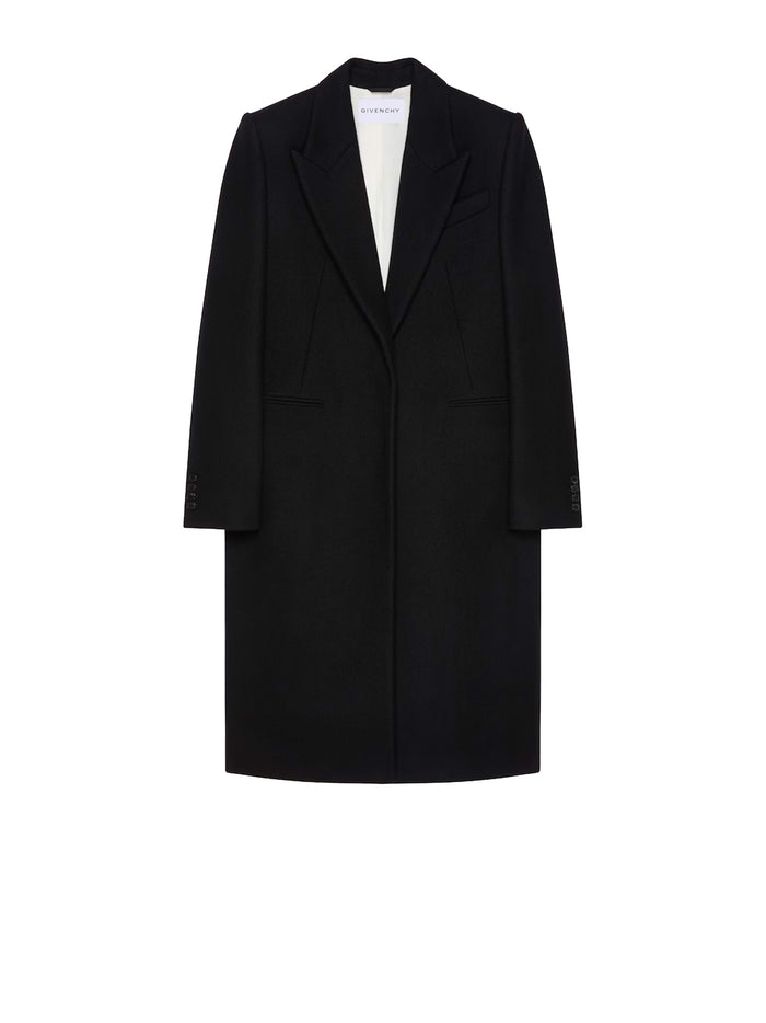 Givenchy Black Wool Coat