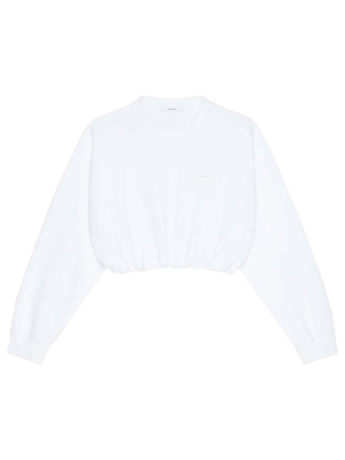 Givenchy Short Fleece Sweatshirt