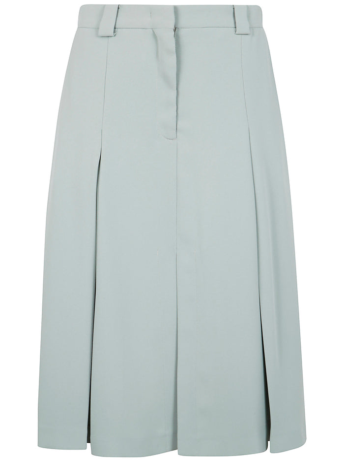 N21 Crepe Sable Midi Skirt