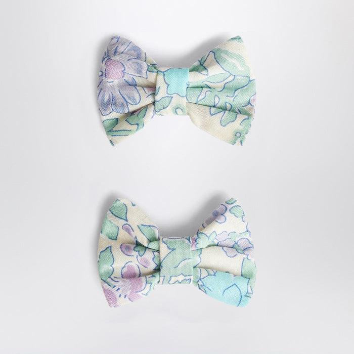 Bonpoint Miniclic Liberty Fabric Hair Clips