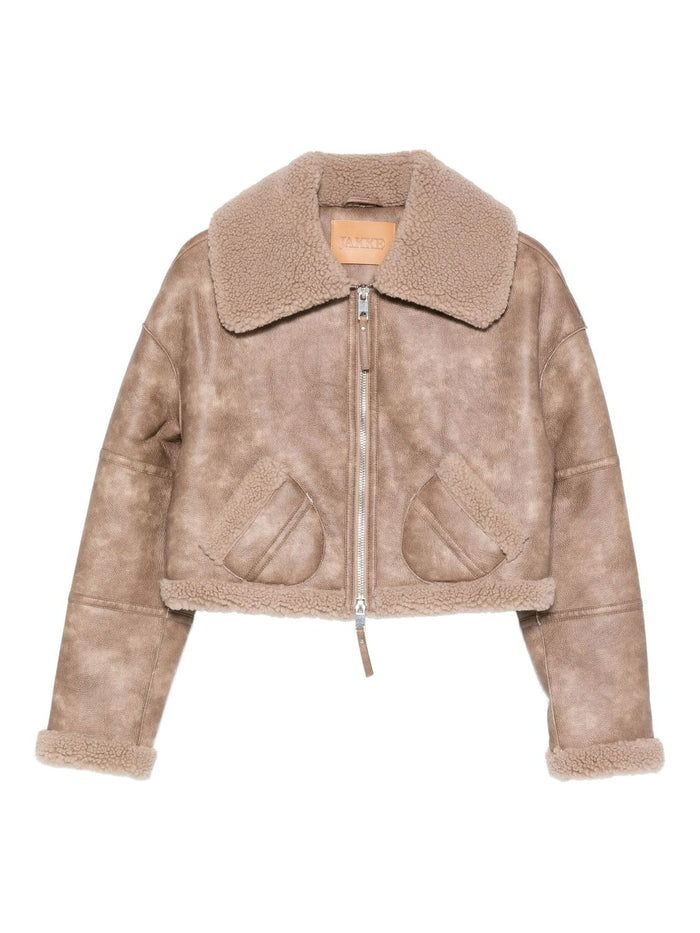 Jakke Aviator Cropped Jacket
